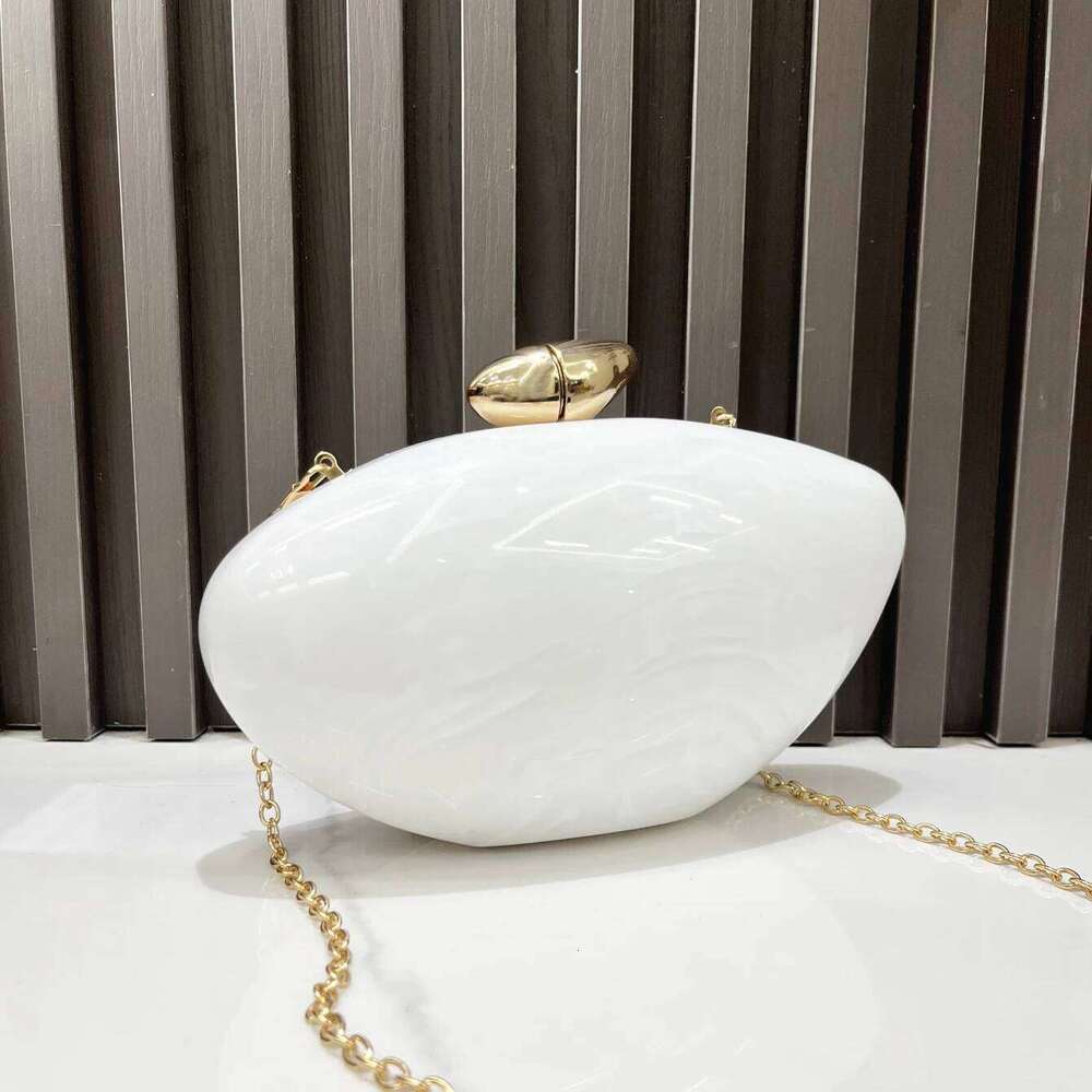 Designer Bags Small White Evening Purses And Handbag Designer Shoulder Bag Party Wedding Acrylic Clutch Purse Luxury Bag
