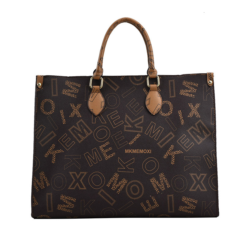 Luxury Brand Designer Bag Women's Bag 2024 New Fashionable Large Capacity Old Flower Tote Bag Handbag Commuter Women's Bag Gift