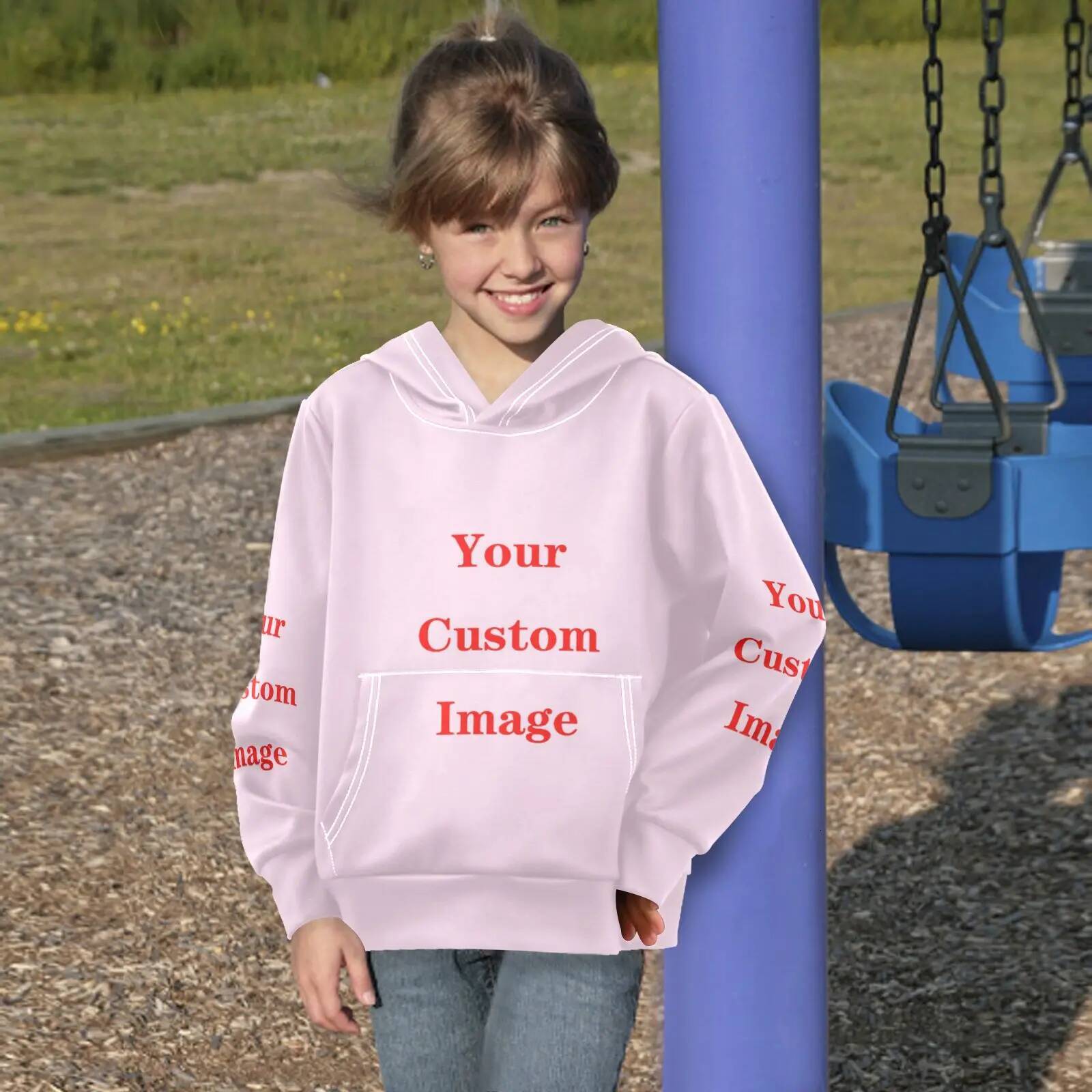 2025 Sweatshirts Kids Boys Girls Clothes Hooded Custom Pattern Hoodie Children's Pullover Tops Autumn Early Winter Hoodies Coat