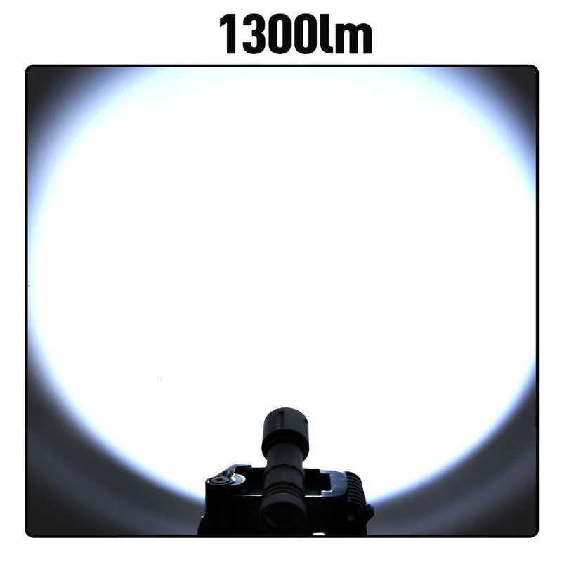 WADSN MOD PLH V2 Tactical Flashlight High Power 1300Lumens Hunting Gun Scout Light Fit 20mm Rail Mlok Keymod Airsoft AccessoriesXJ250905