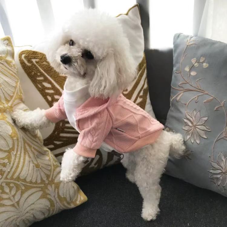 T1130 Home dog clothes autumn four-legged clothes autumn and winter Teddy Bichon belly clothes small dog puppy Maltese pet autumn