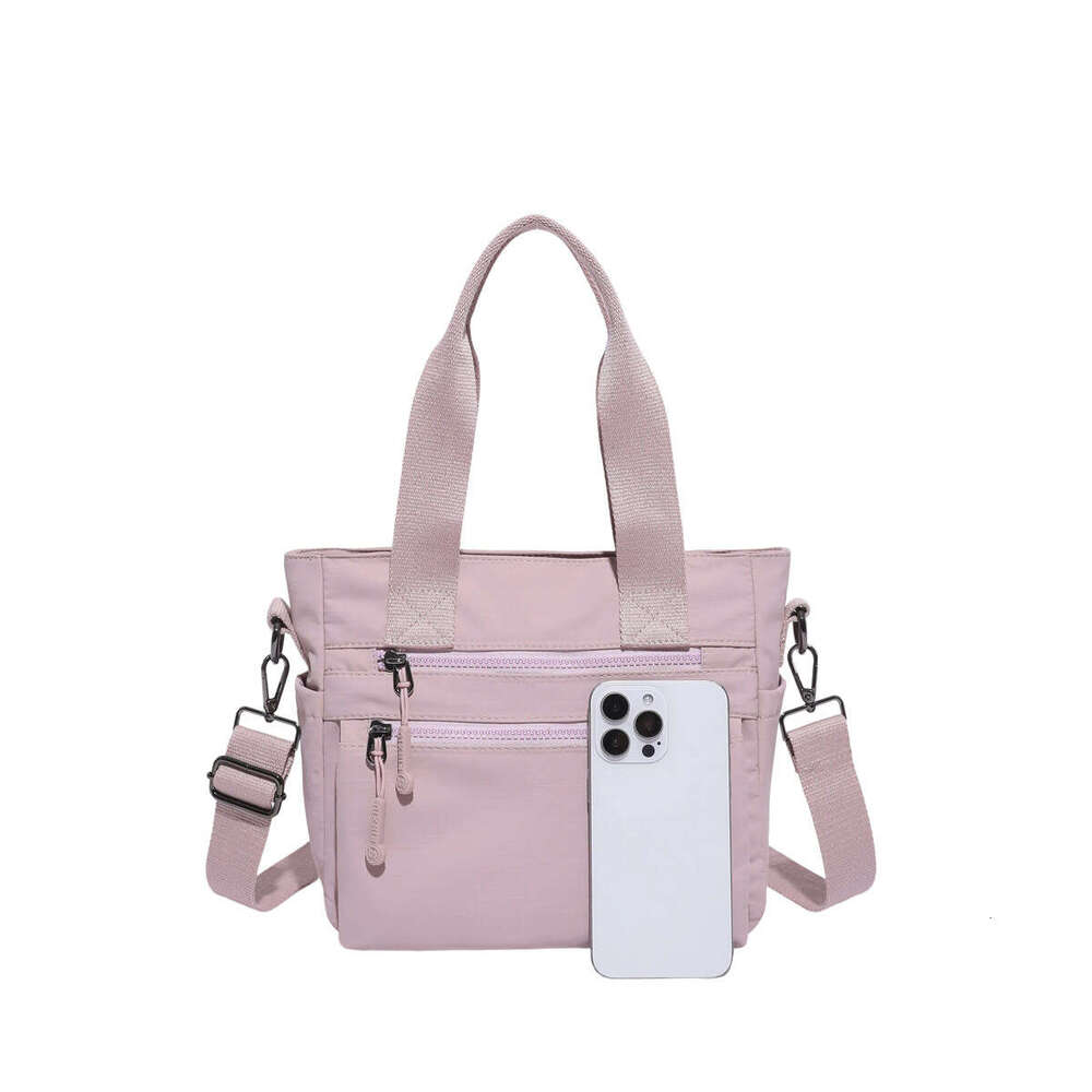 Trendy Crossbody for Women, Summer New Solid Color Nylon Small Square Mom Bag, Casual Shoulder Bag