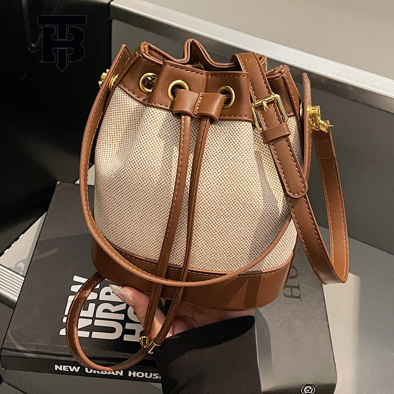 TB BHULAMTE Designer Bag Niche Design Bag For Luxury Bag Women 2025 New Summer Versatile Super Popular Crossbody Bag Korean Style Drawstring Mini Buck