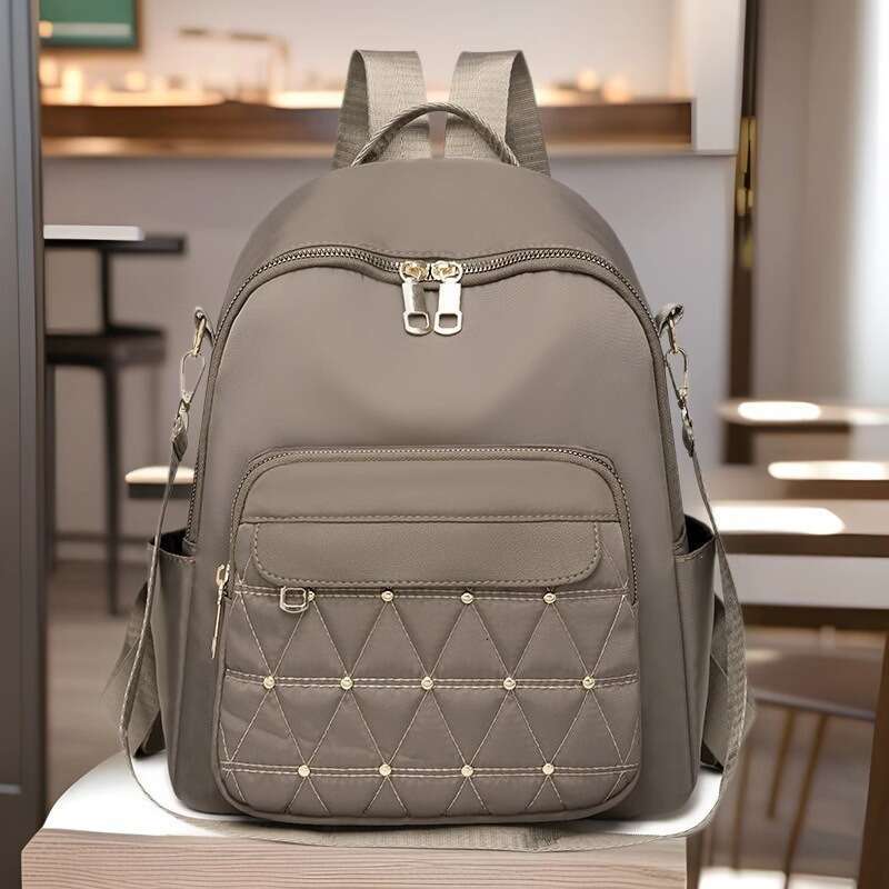 New Korean Style Simple Embroidery Large Capacity Trendy Casual Business Women's Fashion Versatile Lightweight Travel Bag