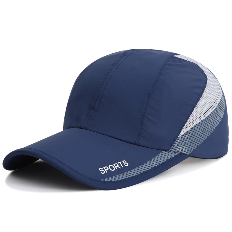 Quick Dry Baseball Cap Men's Summer Outdoor Mountaineering Sunscreen Cap Breathable Mesh UV Protection Sunshade Hat