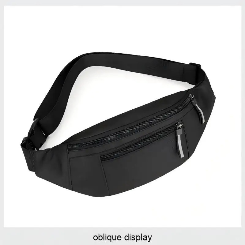 Sports Fanny Pack Large Crossbody Bag for Running Travel Workout HandsFree Phone Wallet Waist Pack 250903