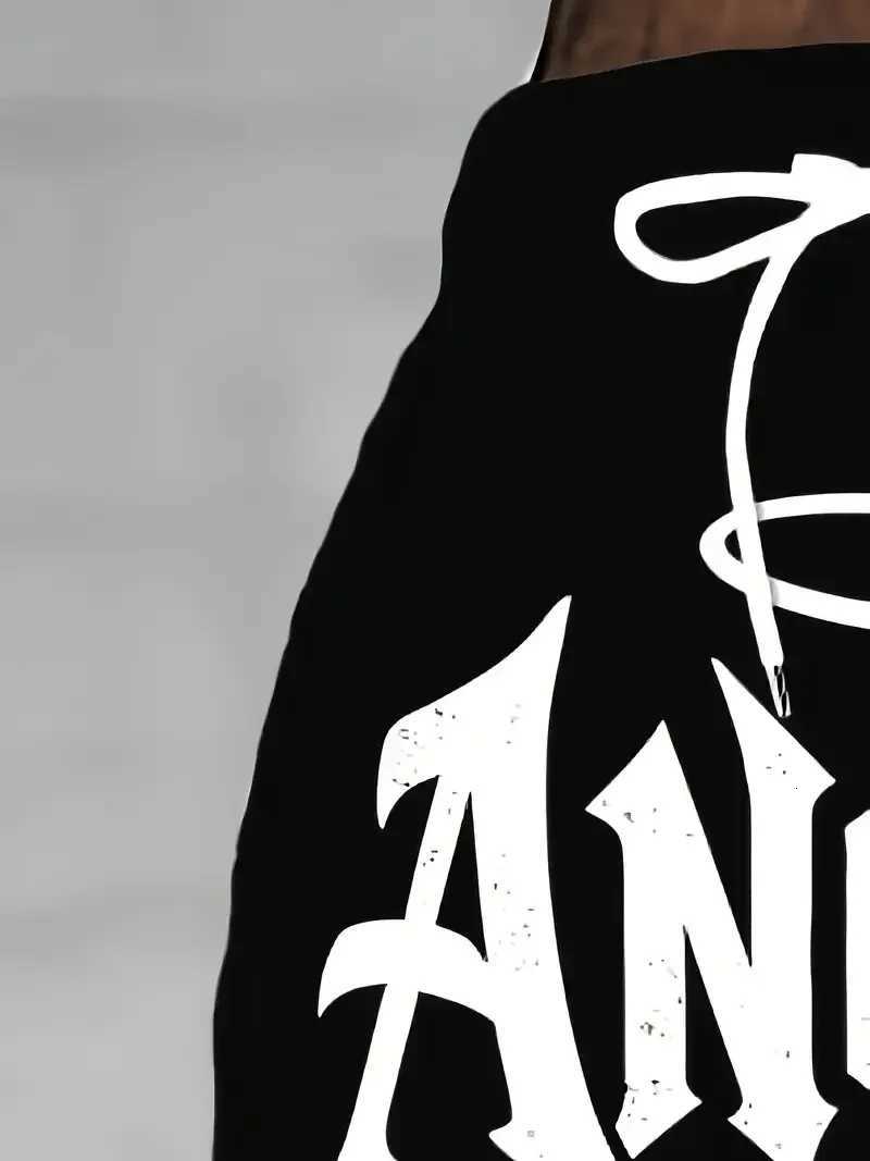 The new mens trousers for the autumn of 2025 are casual hiphop outdoor street and comfortable with 3D letter print patterns W250905