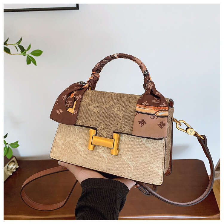 Fashion Luxury Bags Small Square Bag Elegant Handbag Small Square for Women 2025 New Pattern Commuter Single Shoulder Crossbody Bag