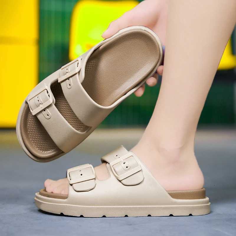 Mens Slippers Indoor Outdoor Sandals Beach Comfortable Soft Thick Slides Design Men Casual Shoes Flipflops Mens Home Slippers W250905