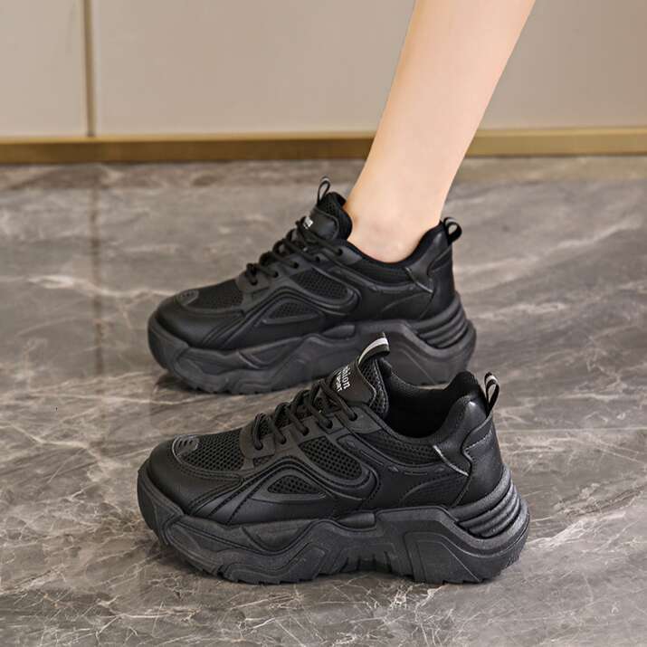 Sneakers for Women 2025 Spring Designer Shoe New Platform Thick Sole Running Shoes Ins Trend