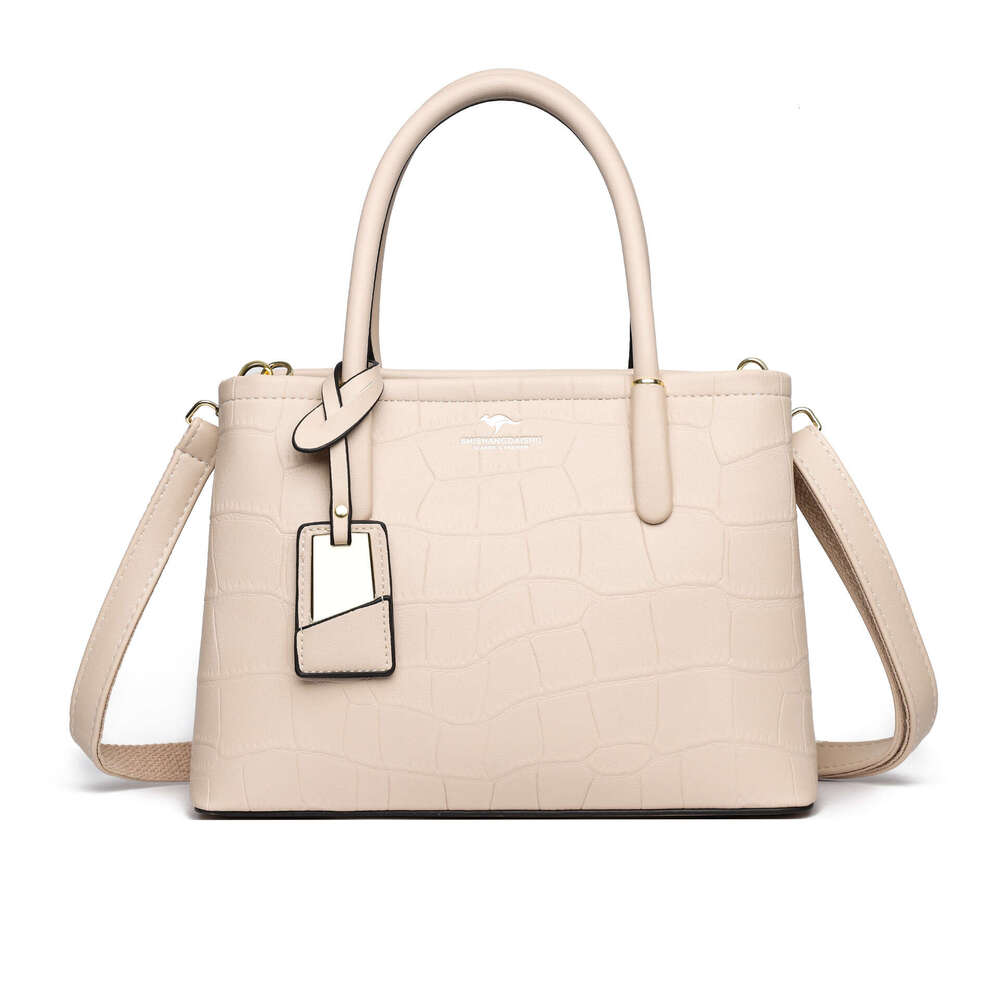 Hot Selling Kangaroo Handbag Crossbody Women's Crocodile Pattern New Shoulder Bag