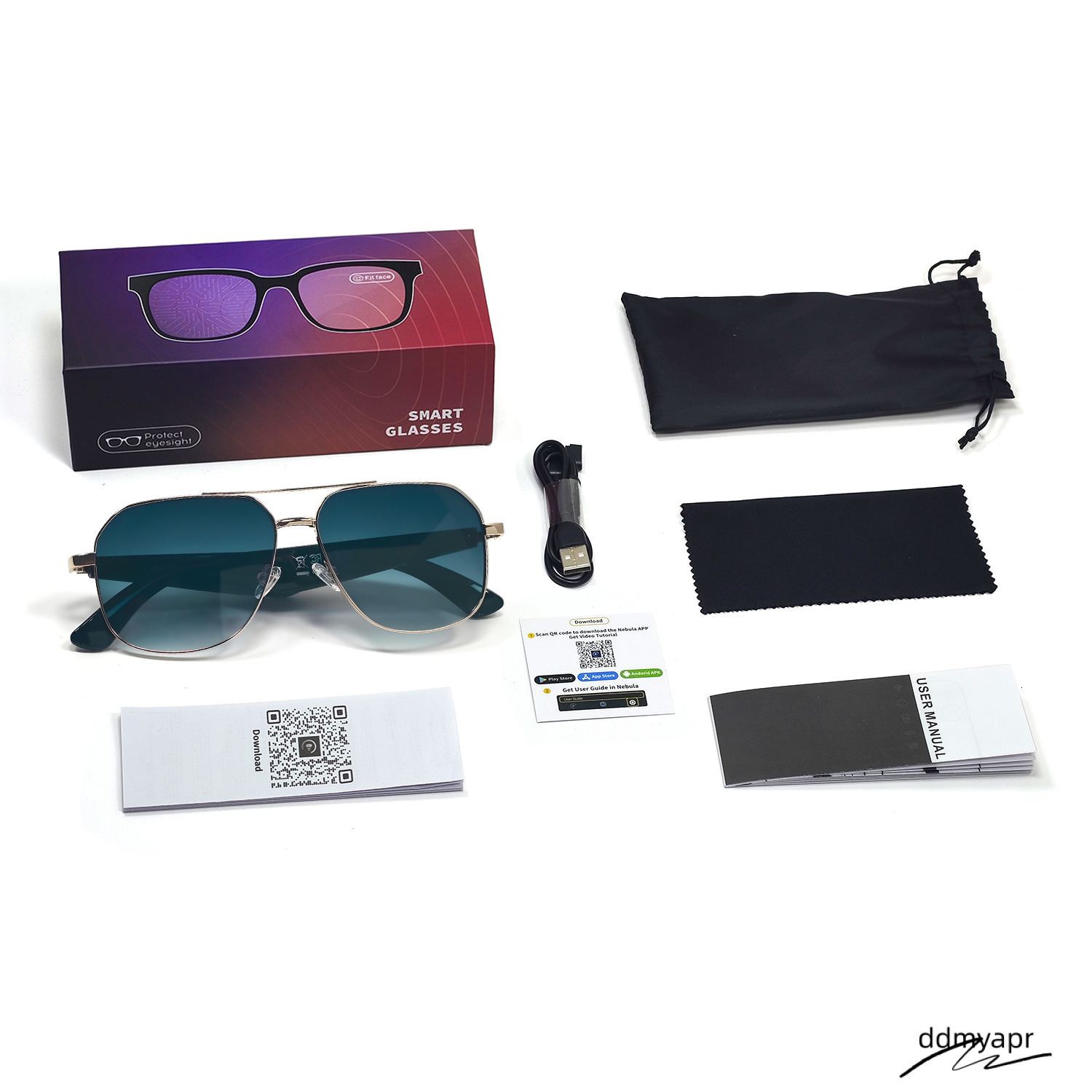 2025 New AI Bluetooth Listening And Talking ddmyday 100+ Languages Real Time Translation Glasses ddmyday ddmyday ddmyday ddmyday