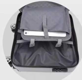 Classic largecapacity student suitcase Carryon luggage Multifunctional travel Roller handle box Z250905