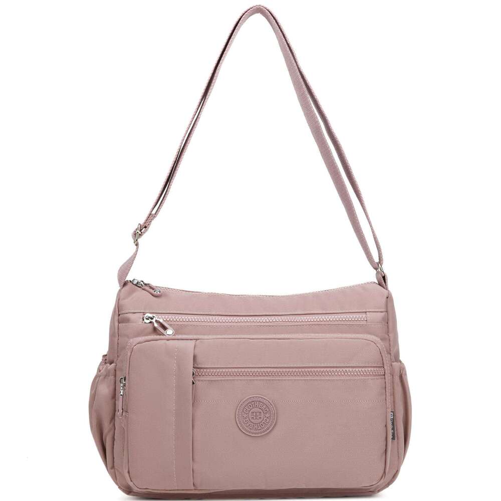 Casual Travel Mommy Water-Resistant Nylon Crossbody Bag