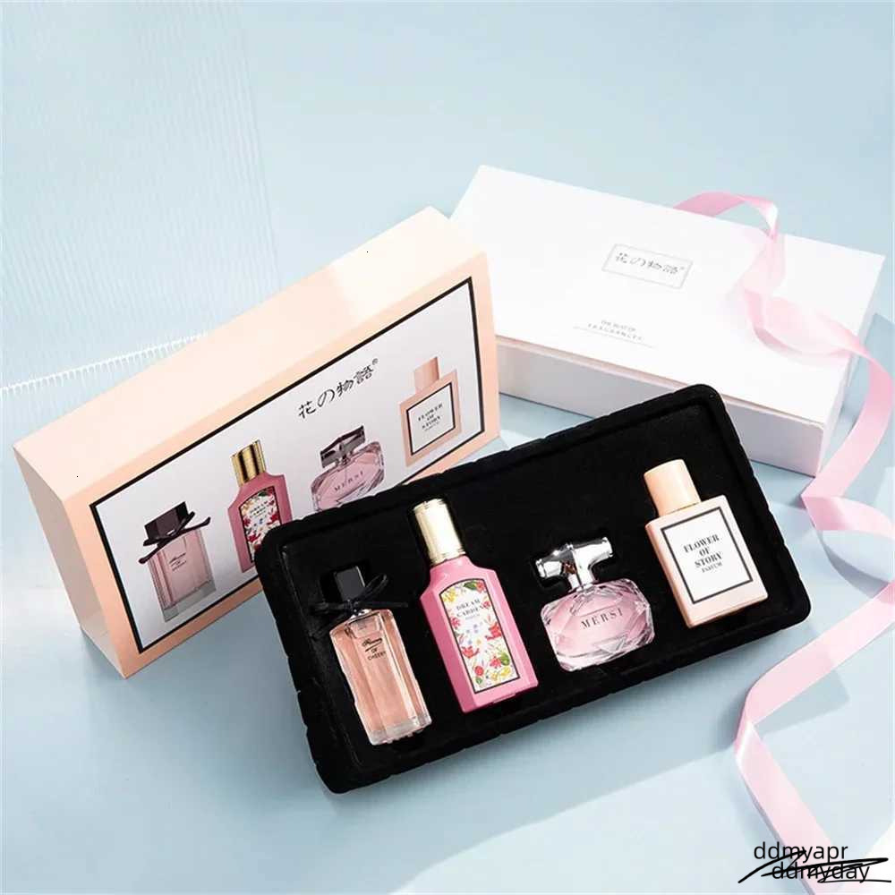 High Quality Women Perfume 110Ml Gift Box Four ddmyday Piece Set Eau De Parfum Floral Scent Lasting Ddmyday Fragrance Perfumes Mujer Originalesxj25022