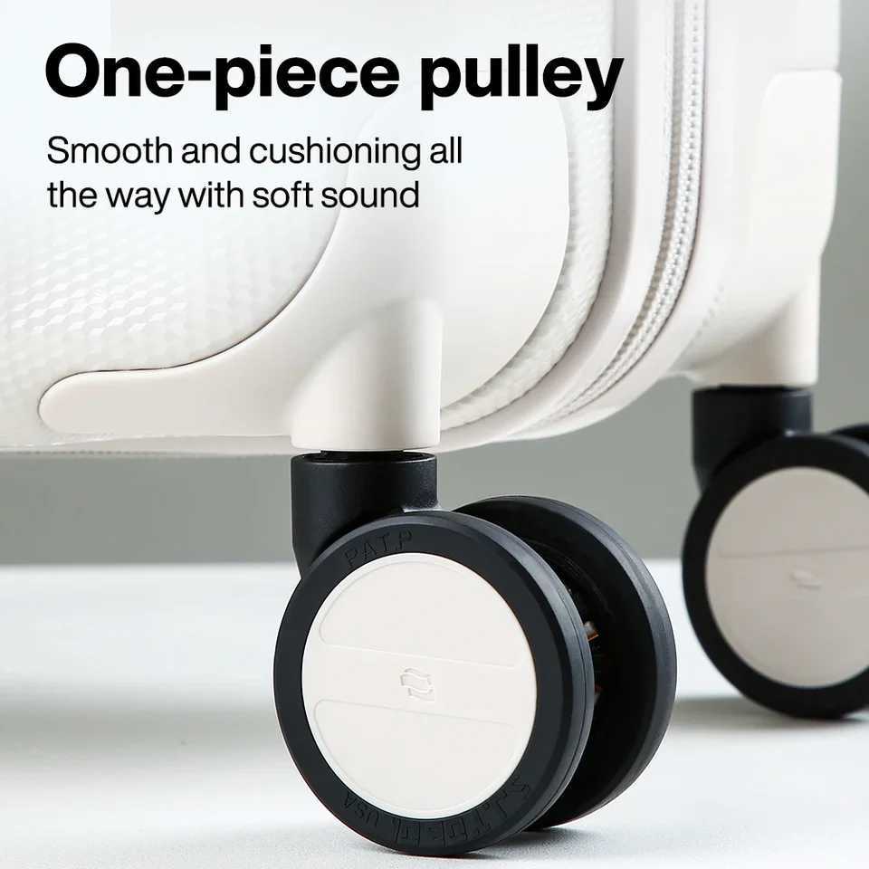 Hanke Business 14 Inch Underseat Suitcase 16 Inch Carry On Luggage Underseat Hard Shell 100 PC Spinner Wheels Boarding Z250905