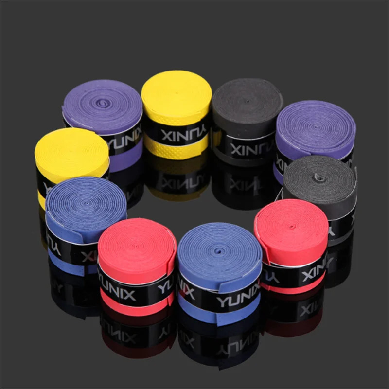 60pcs Universal Sweatbands Overgrip Antislip Tennis Racket Padel Shock Absorption Badminton Grips Slings Tennis Racket 250905