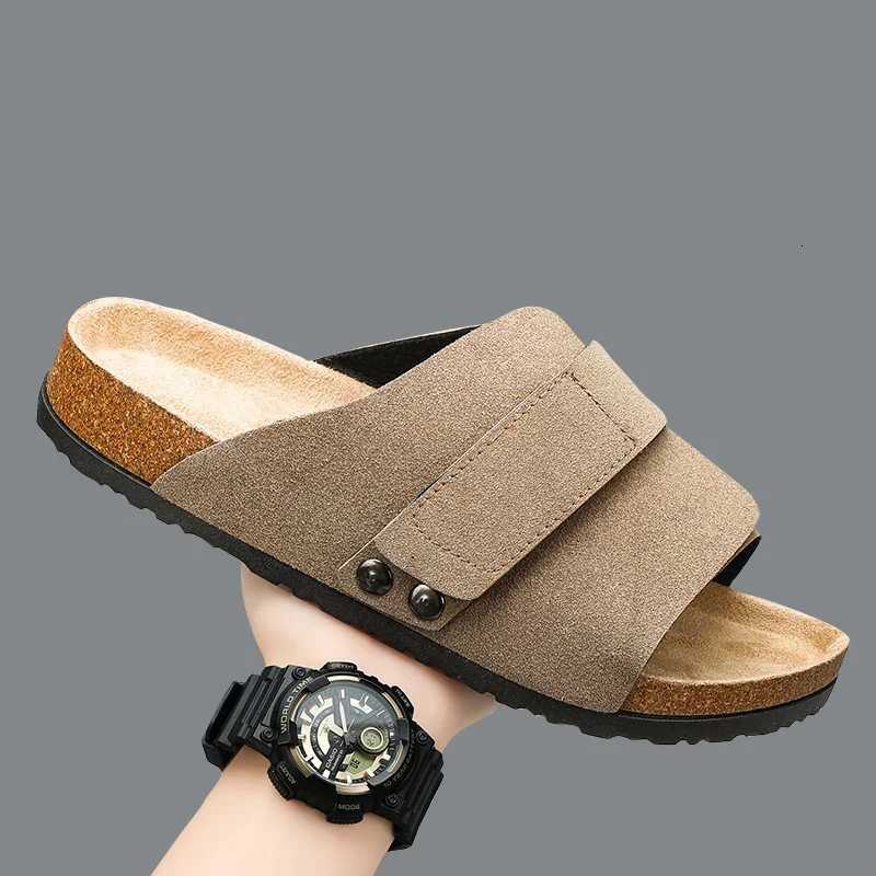Mens Summer Sandals for Men Shoes Flat Sandals Trend 2024 Man Slippers Slipers Mens Soft Sandles High Quality Shoes Sandal Sale W250905