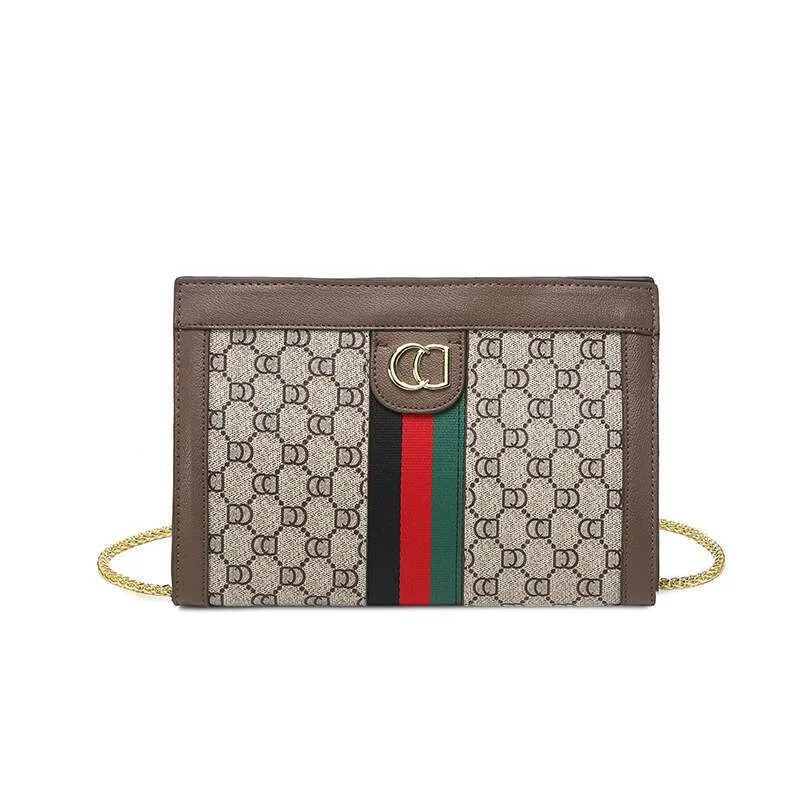 Designer bags, shoulder bags, crossbody luxury bags, designer women's wallets, trendy fashion chain wide shoulder straps, shoulder bags, 100 text