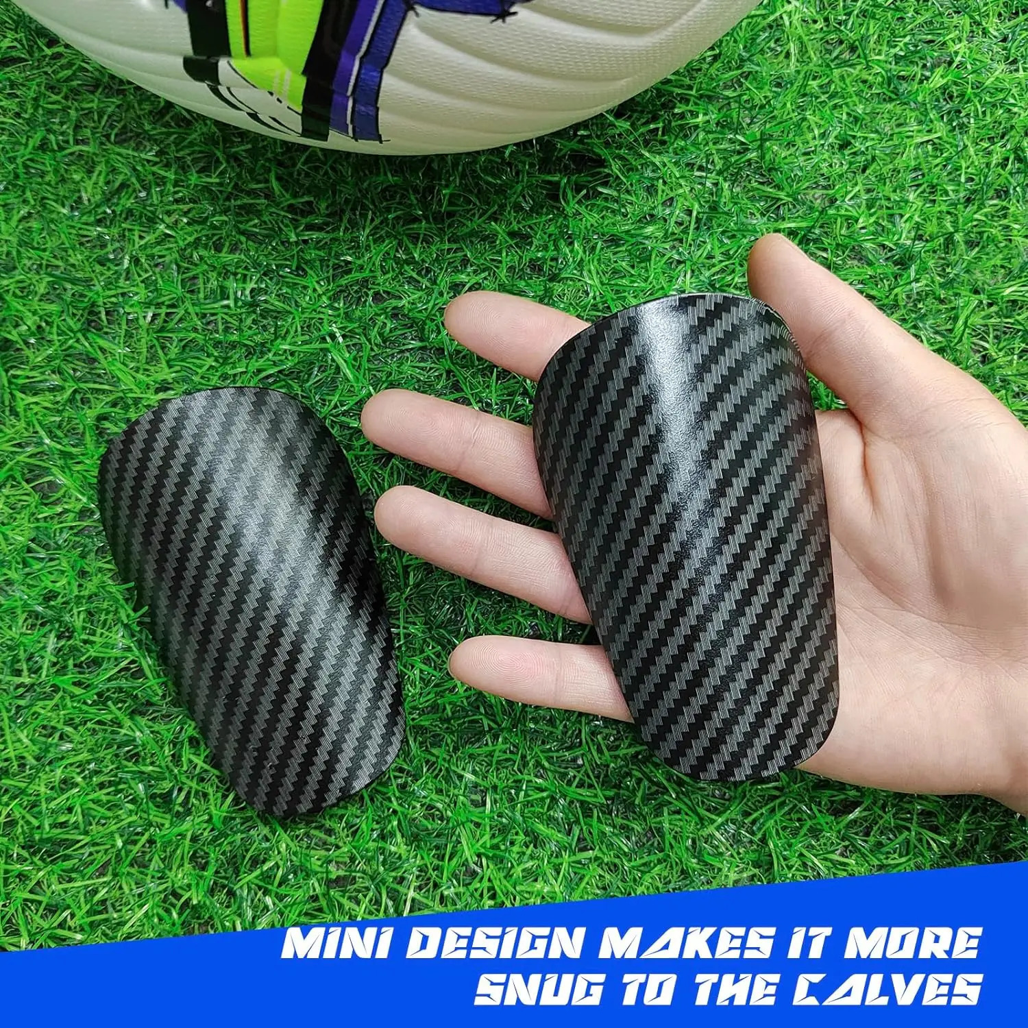 Loogdeel Mini Soccer Shin GuardsExtra Football Guards Kids Youth Adults Protective Equipment 250905