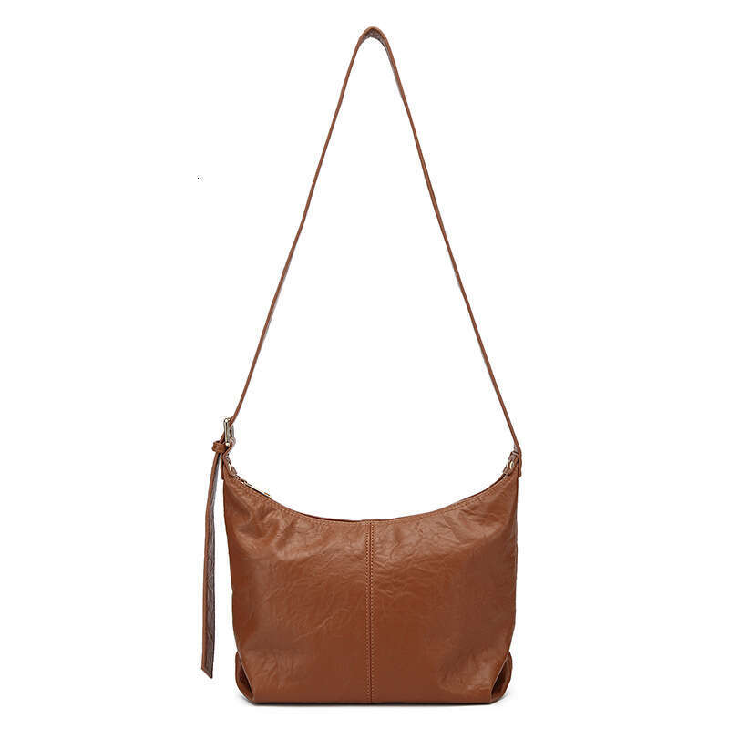 Crossbody for Women 2025 Korean Style Versatile Commuting Niche Design Single Shoulder Handbag Light Luxury Underarm Bag