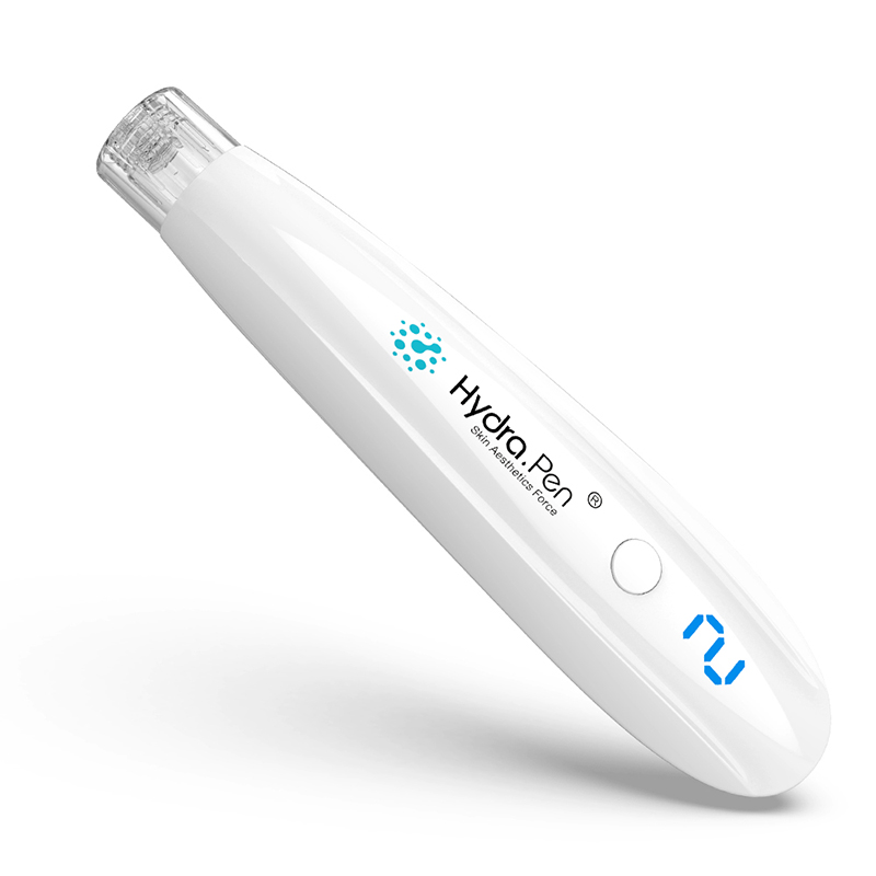 Original Professional Hydrapen H2 Micro Needling Device with Auto Functionality Serum Applicator & Two Sets of 12-Pin 0.5MM Replacement Tips