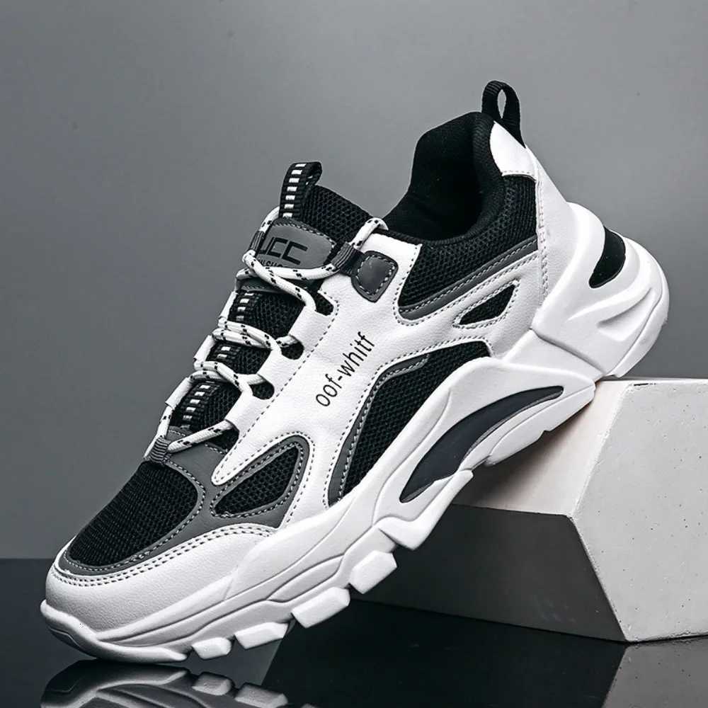 New Summer Breathable Dad Shoes Men Casual Sneakers Fashionable Trendy Student Sports Running Shoes Lightweight Comfortable Z250905