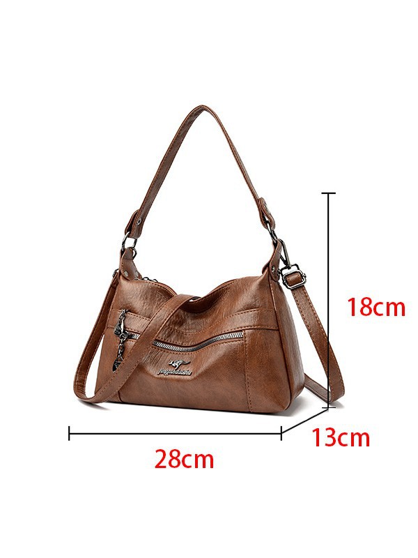 2025 New Style Women's One-Shoulder Crossbody Internet-Famous Simple Personalized And Casual Bag