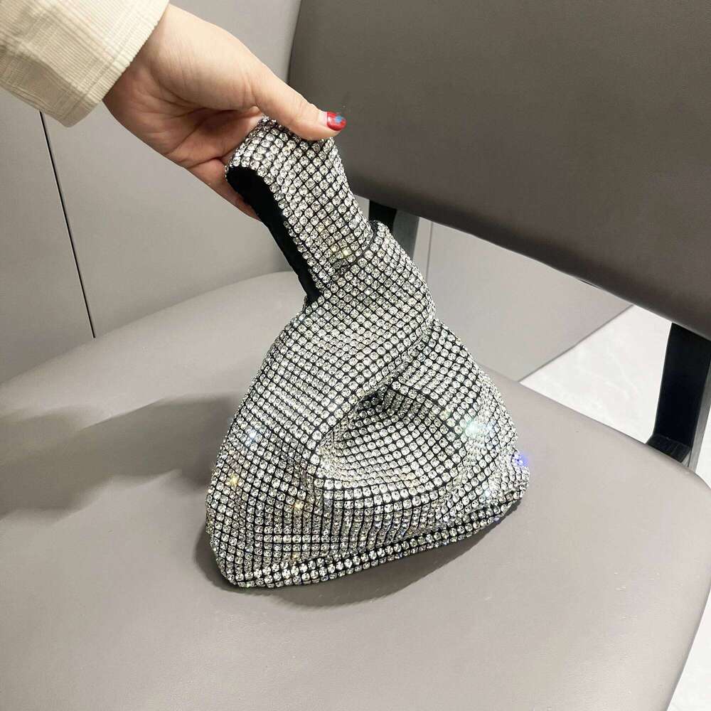 Designer Bags Designer Rhinestones Clutch For Women Handle Shoulder Bag Purse Shiny Crystal Purses And Handbag Eveing Bag Luxury Bag