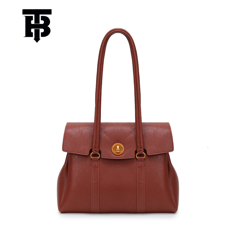 TB BHULAMTE Designer Bag Luxury Bag Underarm Retro Fashion Tote Bag For Women 2025 Spring And Autumn New Bags Simple Casual Shoulder Bag High-end Wome