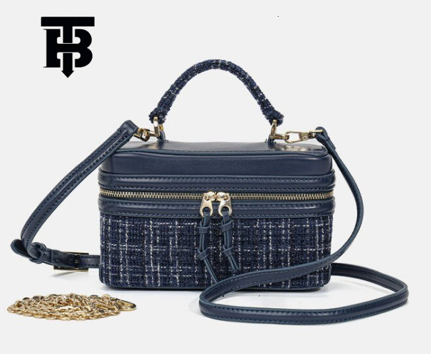 TB BHULAMTE Designer Bag Latest Women's Bag 2025 New Retro Single Luxury Bag Shoulder Crossbody Trendy Handheld Hard Fashion Small Square Bag Tre