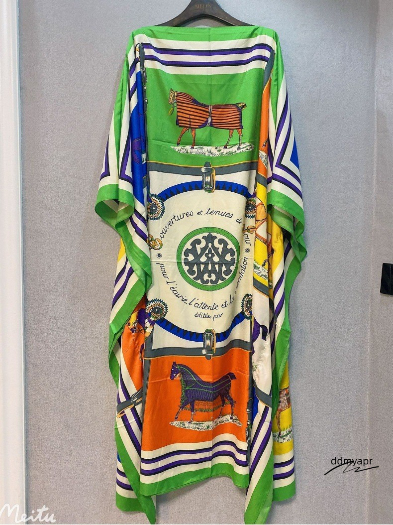 Ethnic Clothing Kuwait Fashion Ddmydec Blogger Recommend Printed Silk Kaftan Maxi Dresses Loose Summer Beach Bohemian Long Dress For Lady Ddmydec