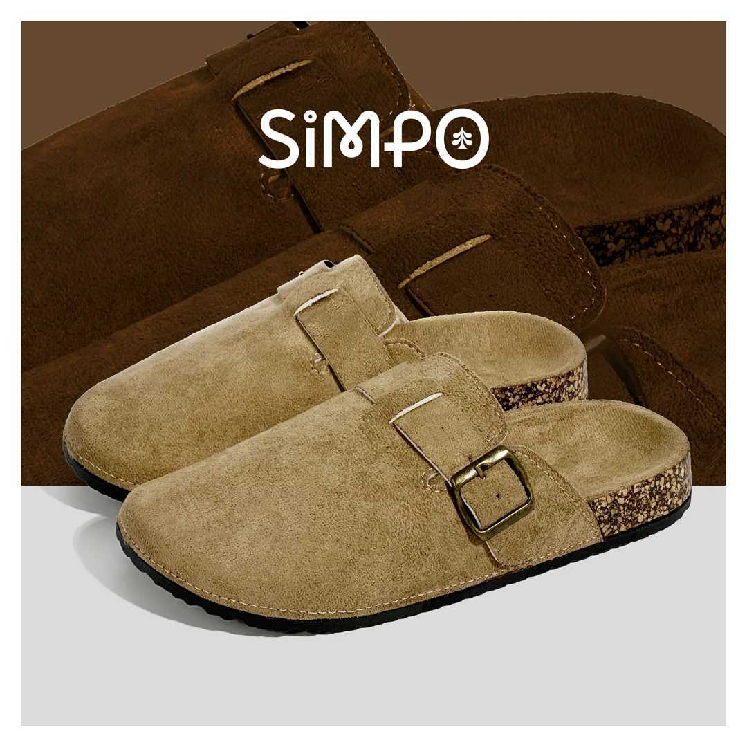 Womens Casual Closed Toe Flipflops Summer Outdoor Slippers Couples Flannel Sandals Comfortable Nonslip Wearresistant Slides W250905