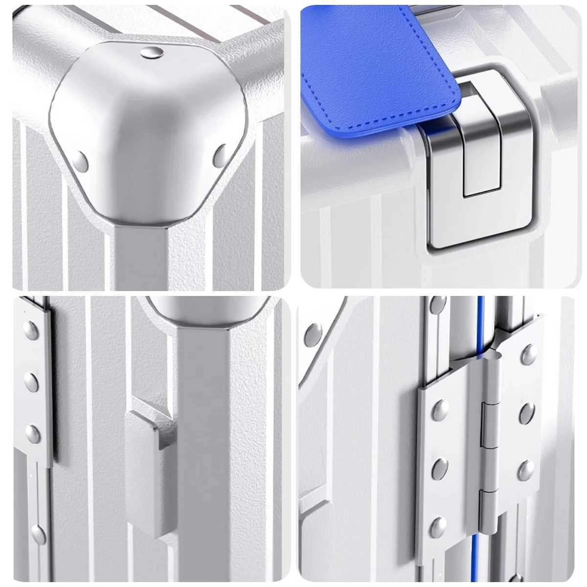 Mini Carryon SuiTCase Boarding 14inch Lightweight Rolling Luggage Travel Trolley Case with Colorful Wheel TSA Lock Z250905