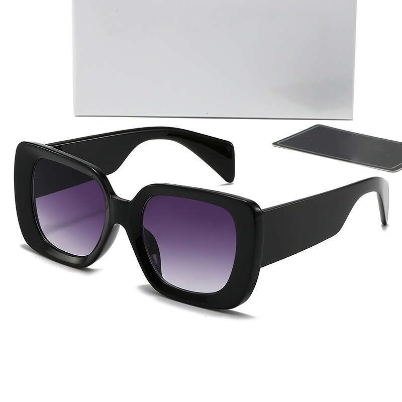 New Style Wide Frame Fashion HD Sunglasses UV Protection Glasses 8910 74b