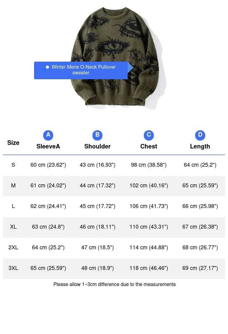 Autumn Winter Mens ONeck Sweater Casual Men Warm Cashmere Knitted Pullover Men Classic Loose Knitwear Sweaters Clothing Z250905