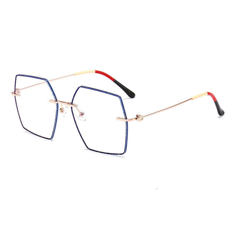 Anti-Blue Light Face Slimming Oval Frame Black Fashion Sunglasses 812 Polarized UV Outdoor Sports a52