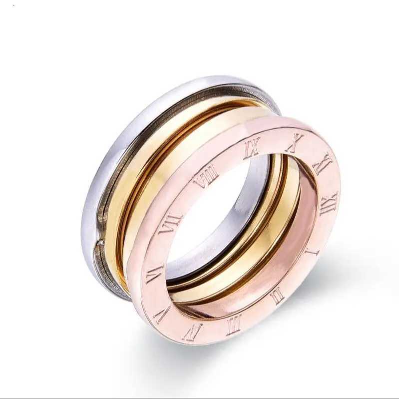 FYSARA New Chic Ran Numeral Carving Stainl Steel Mix Geetric Finger Rings For Wen Friendship Party Lucky Gift S250905