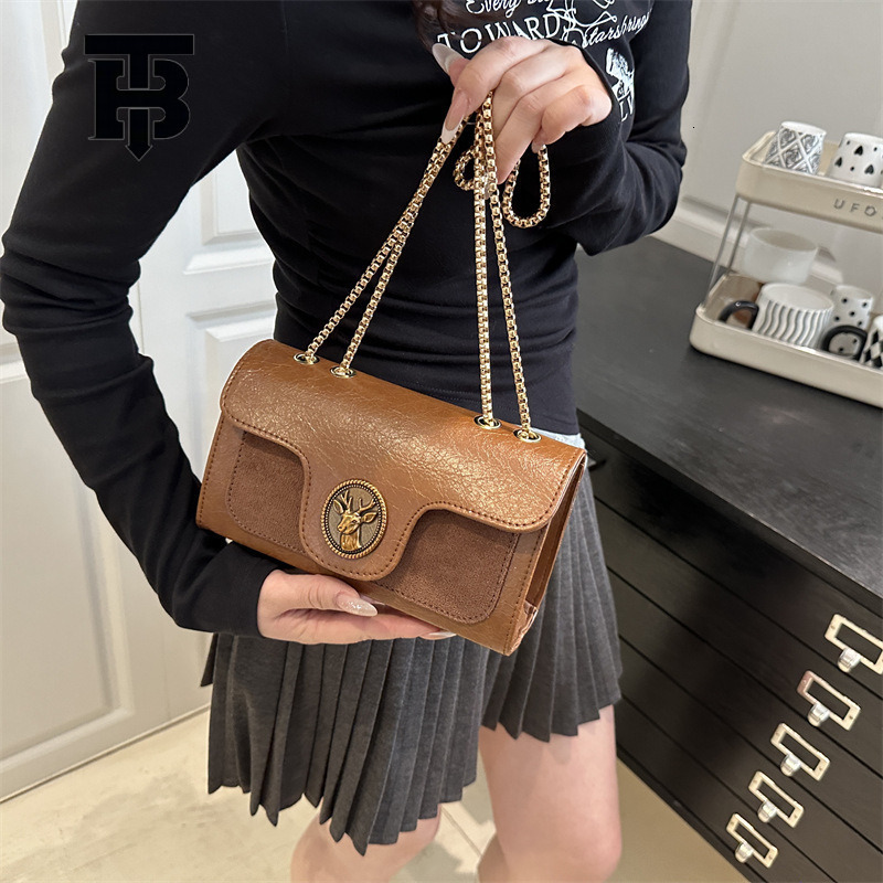 TB BHULAMTE Designer Bag Luxury Bag 2025 Summer Trend New High-end Chain Small Bag Fashion Versatile Shoulder Crossbody Bag Small Square Bag Commuting