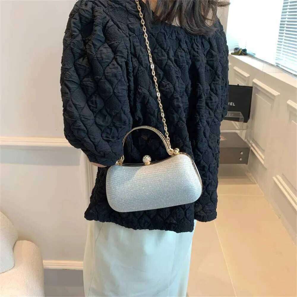 Mini Shoulder Cross 2024 Hit Party Evening Handbag And Wallet Womens Travel Clutch Shining Dinner Bag Y241019