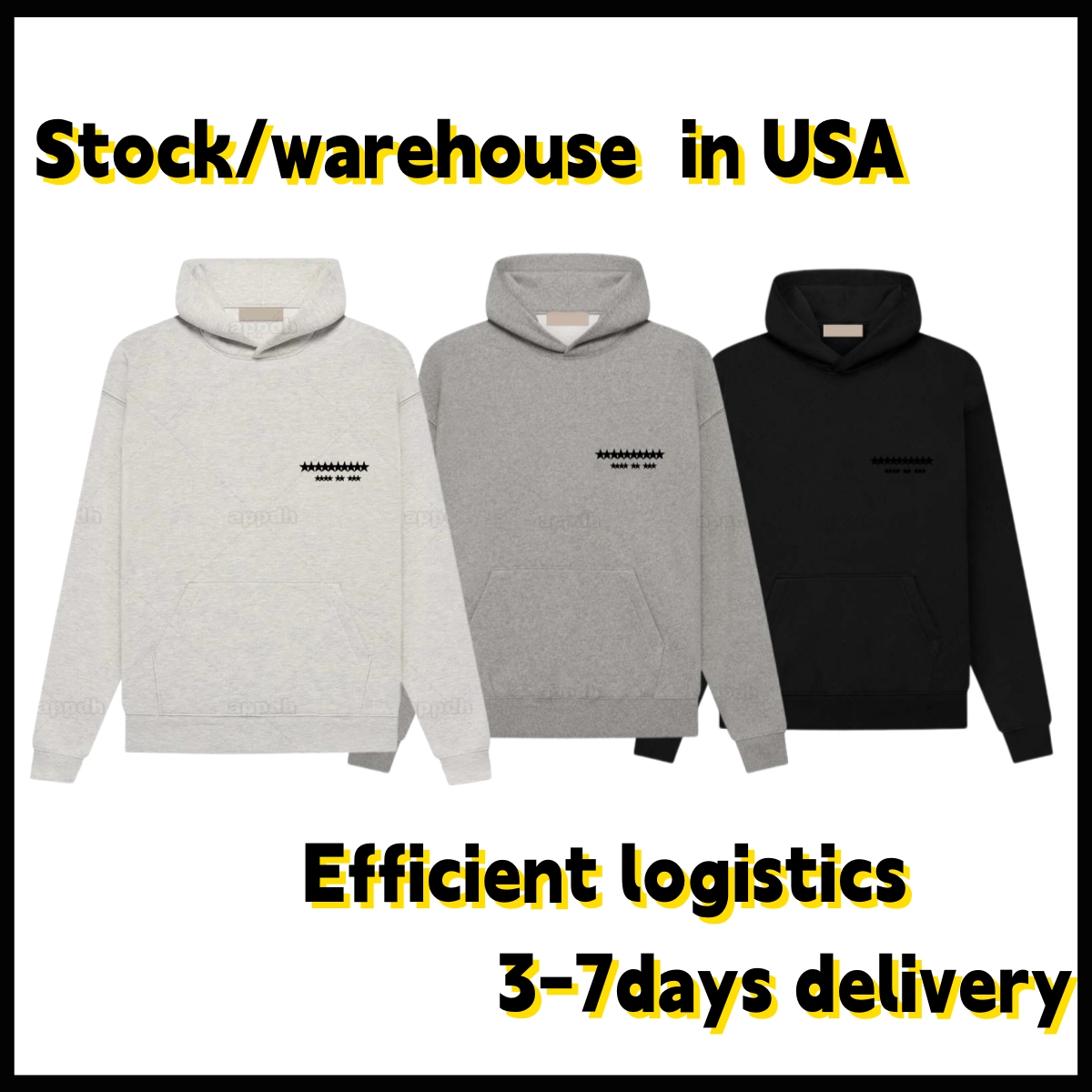 essential hoodie Mens hoodie Hip Hop Streetwear man womens designers Skateboards Hoodys Street Pullover Sweatshirt Clothes