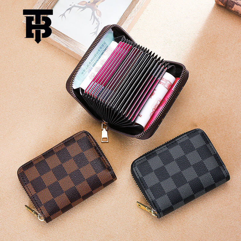 TB BHULAMTE Designer Bag Card Holder For Men And Women, License Document Wallet, Anti-theft Large Capacity Bank Card Case, Driver's Luxury Bag Li