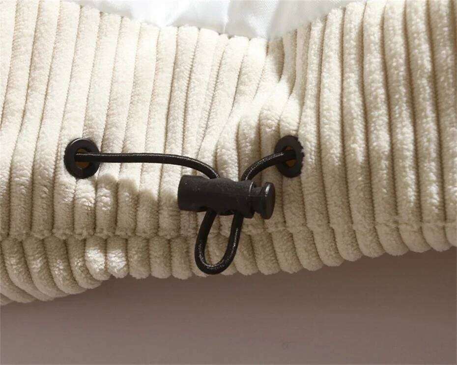 Corduroy Puffer Thicken Parka Bubble Men Oversized Haruku Hip Hop Padded Jacket Zip Up Patchwork Down Coat