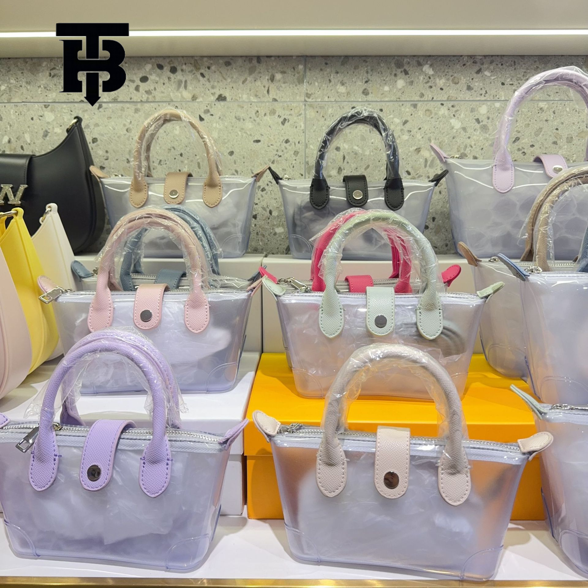 TB BHULAMTE Designer Bag Cross-border Women's Bag Female Luxury Bag 202 New Jelly Bag Dumpling Bag Fashion Handbag Casual Shoulder Messenger Bag