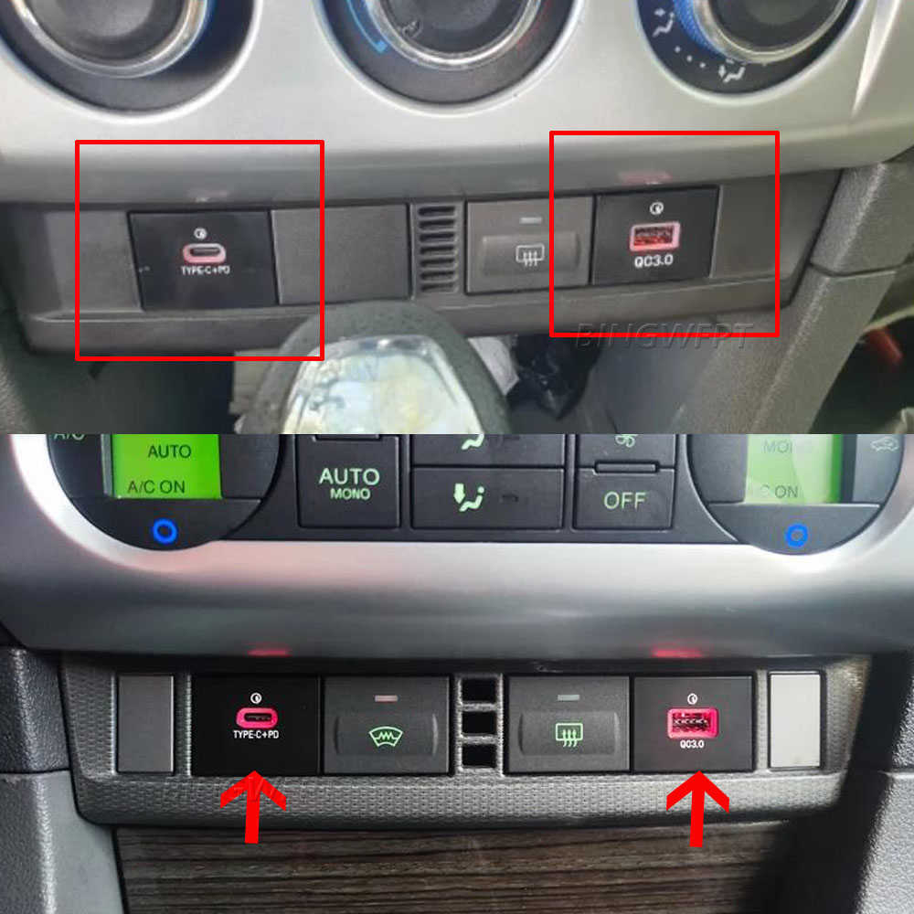 Car USB Input Adapter Audio Radio u-disk flash Socket Interface Cable For Ford Focus 2 QC3.0 Mk2 2009-2011 Accessories