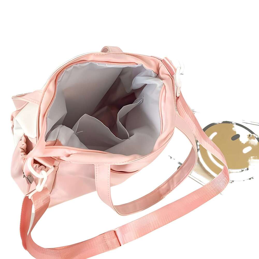 Mother-Daughter Crossbody Teen Girl Handbag Female High Middle School Student Tutoring Class Large Capacity Shoulder Bag