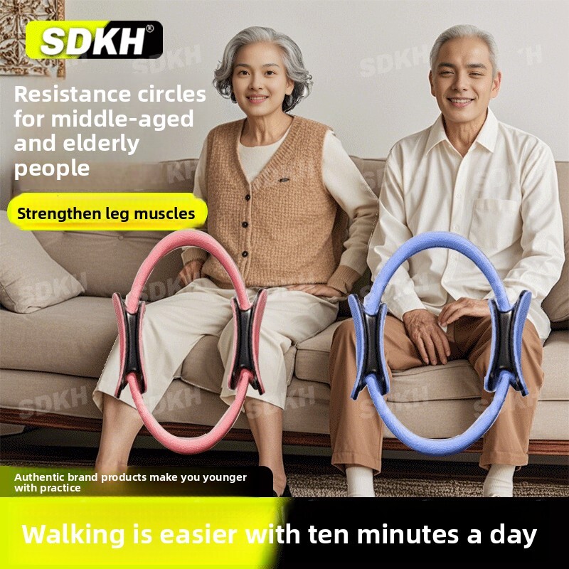 Middle-aged Elderly, and Arm Muscle Building, Yoga Pilates Bands, Resistance Bands for Leg Training