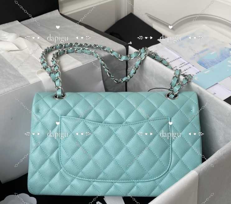 10A Designer bag Mirror quality Jumbo Double Flap Bag Luxury 23cm 25CM 30cm Real Leather Caviar Lambskin Classic All Black Purse Quilted Handbag Shoulde