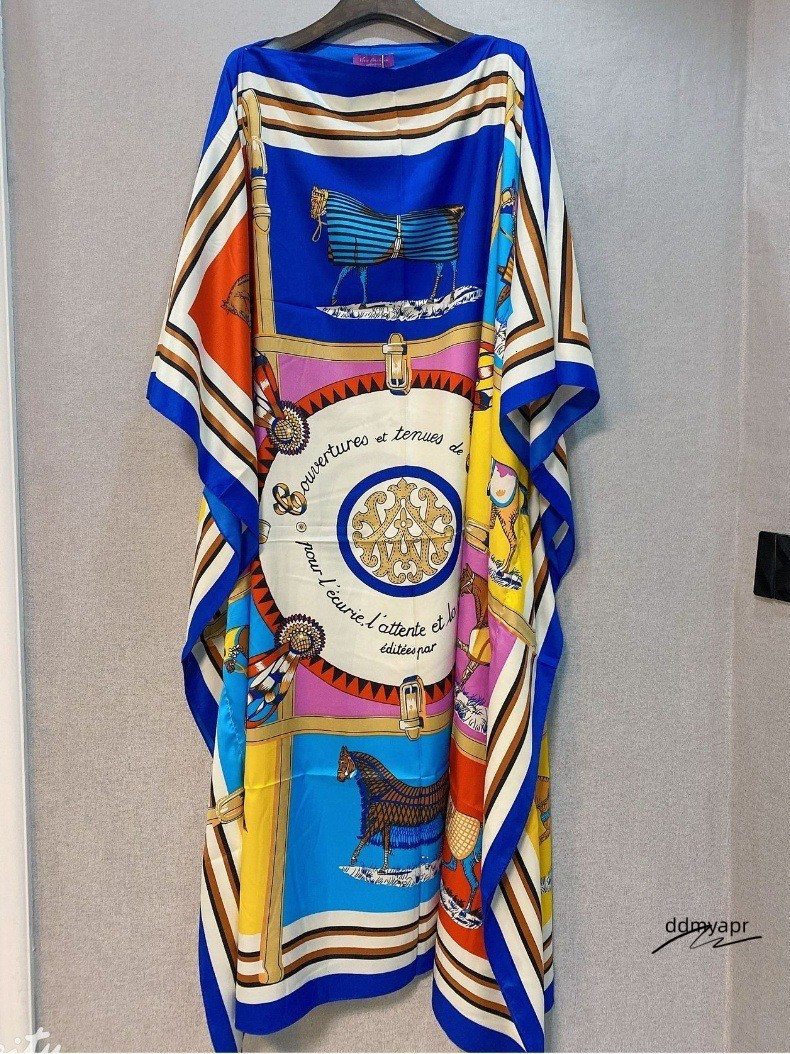 Ethnic Clothing Kuwait Fashion Ddmydec Blogger Recommend Printed Silk Kaftan Maxi Dresses Loose Summer Beach Bohemian Long Dress For Lady Ddmydec