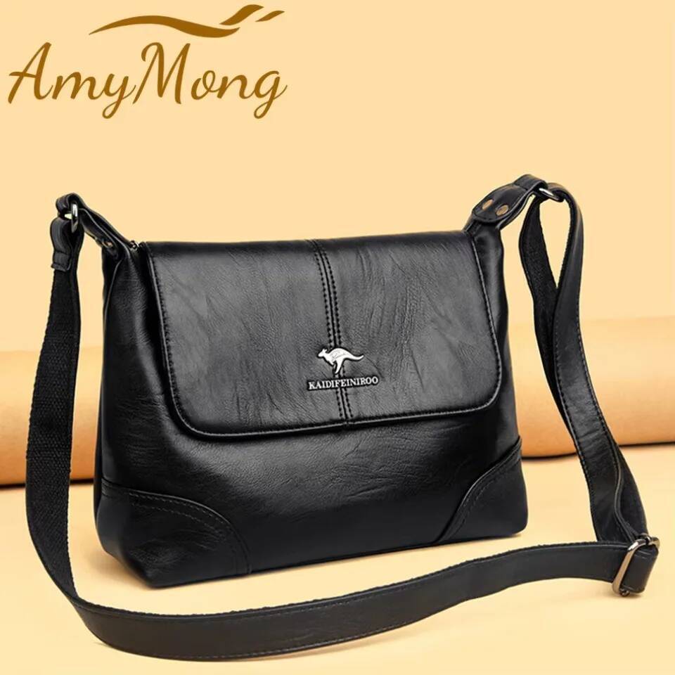 Super Quality Leather Designer Shoulder Bags Purses Women Classic Tote Bag Female Messenger Waterproof Crossbody Sac